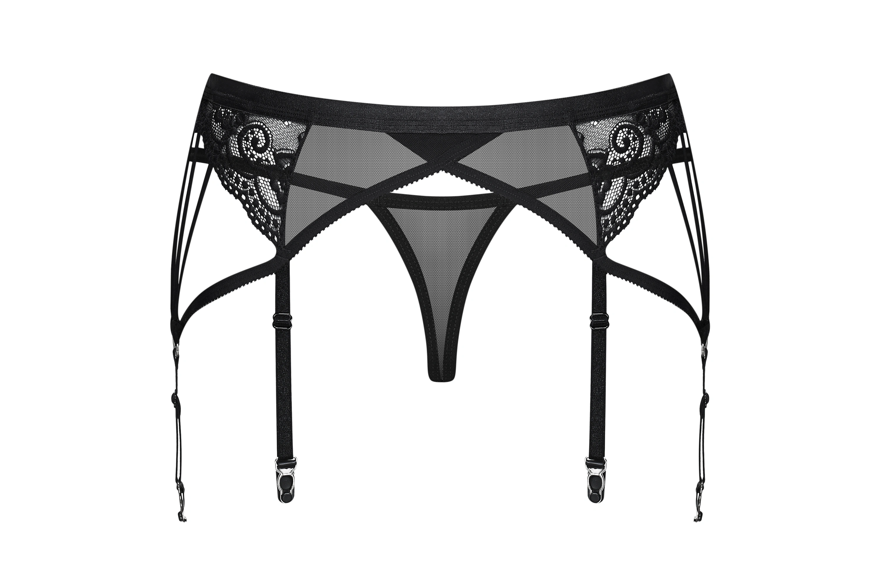 Это - соблазнительный пояс для чулок с острым собственным характером! 